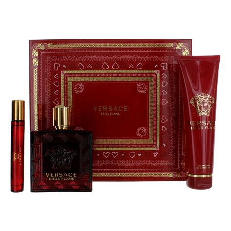 versace eros flame travel set|versace eros flame original.